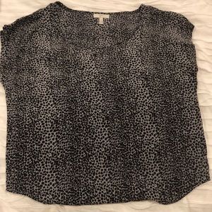 Joie leopard print blouse